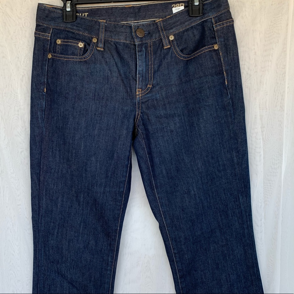 Dark blue jeans